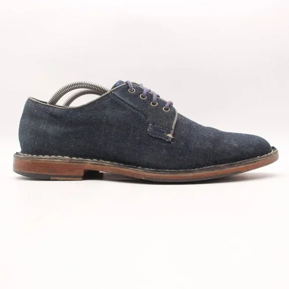 Cole Haan | Shoes | Cole Haan Grover Oxford Dress Shoes Mens M Lace Denim  Blue C14336 | Poshmark